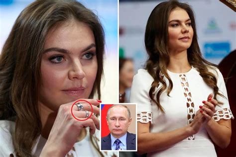 Vladimir Putin’s rumoured secret lover Alina Kabaeva, 33, makes rare ...