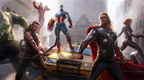 Online crop | Marvel Avengers wallpaper, movies, The Avengers, Thor ...