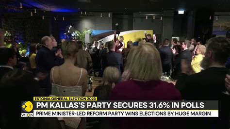 Estonia General Elections 2023: Prime Minister Kallas's party secures ...