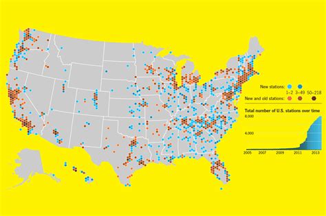 Electric Charging Stations Map