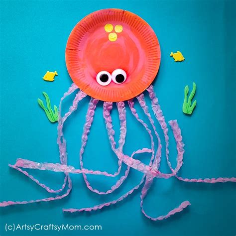 How to Make a Paper Plate Octopus | Ocean Crafts for Kids