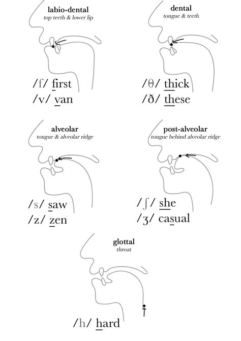 Fricative Consonant Sounds - The Sound of English