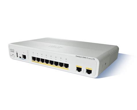 Cisco WS-C2960CPD-8TT-L Catalyst 2960C PD Switch 8 FE, 2x 1G, LAN Base