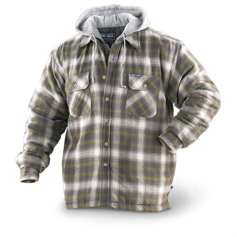 Moose Creek® Dakota Hooded Shirt Jacket - 166104, Insulated Jackets ...