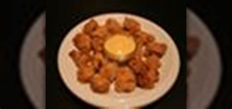 How to Make beer battered chicken nuggets with a honey mustard sauce ...