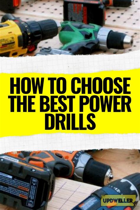 How to Choose the Best Power Drills | Power drills, Drill, Good things