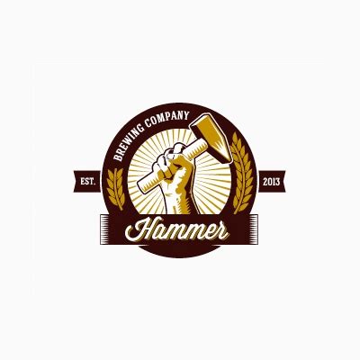 Hammer Logo | Logo Design Gallery Inspiration | LogoMix