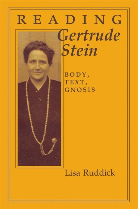 Reading Gertrude Stein (eBook) | Gertrude stein, Gertrudes, Reading