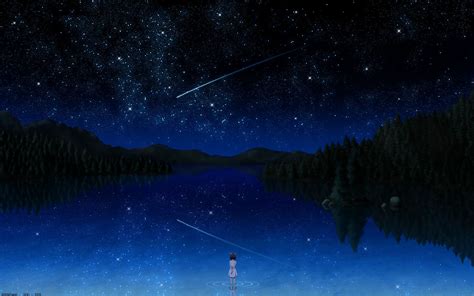 Perseid Meteor Shower Wallpaper