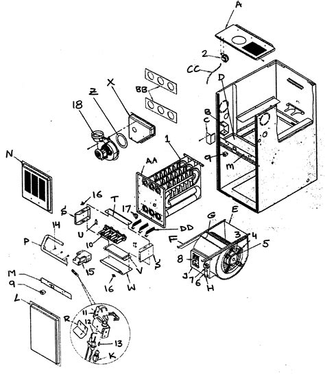 Furnace Parts: Furnace Parts Diagram