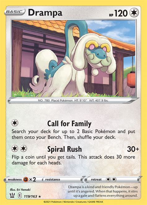 Drampa - Battle Styles - Rare - Pokemon TCG - DigitalTQ