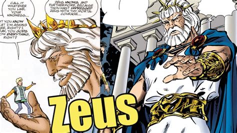 How Strong is Zeus ( DC COMICS ) - The Lord of Magic - Zeus vs Darkseid - Skyfather - YouTube