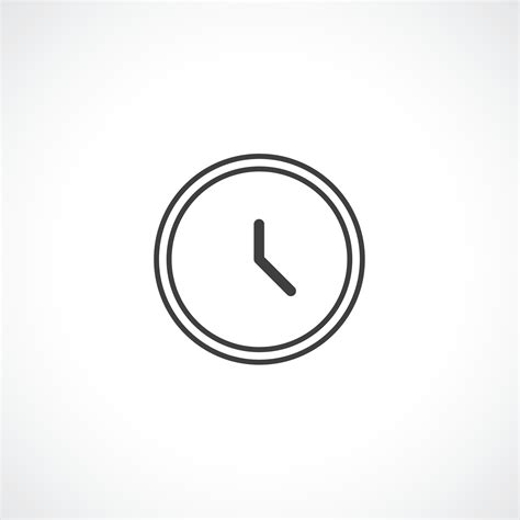 Clock icon. Clock Time symbol flat style. design web site icon, logo ...