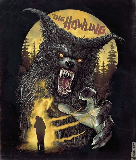 Horror Movie Poster Art : The Howling 1981 by Christopher Lovell ...