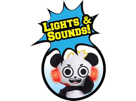 RYAN'S WORLD Combo Panda Feature Plush