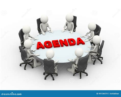 Meeting Agenda Clip Art