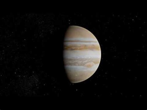 Jupiter Rotation Animation With Sound Recordings of Jupiter's ...