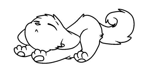 Stretching Cat lineart by DoddleFur on DeviantArt