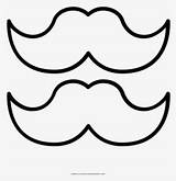 Mustache Coloring Page sketch template