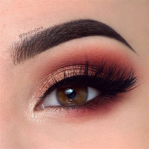 Instagram photo by @denitslava - via Iconosquare | Red eye makeup, Smokey eye makeup, Eyeshadow ...