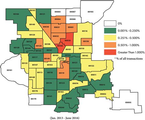 Zip Code Map Clark County - Map