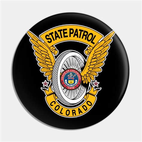 Colorado State Trooper - Vintage w State Seal - Colorado State Trooper ...