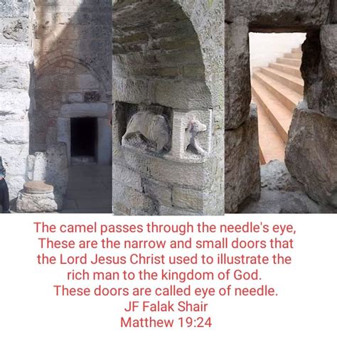 The Bible and Getting the Camel through the Needle's Eye