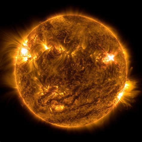 Sun Releases Strong Solar Flare – Solar Cycle 25