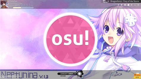 Neptune skin! (Mostly Rafis skin) | osu! Amino