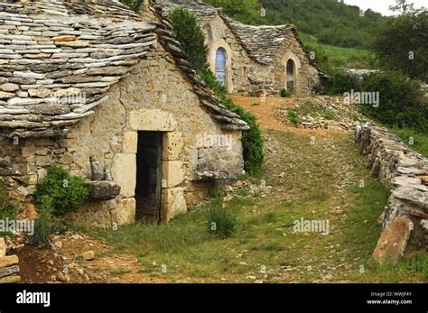 Old wine cellars, France Stock Photo - Alamy