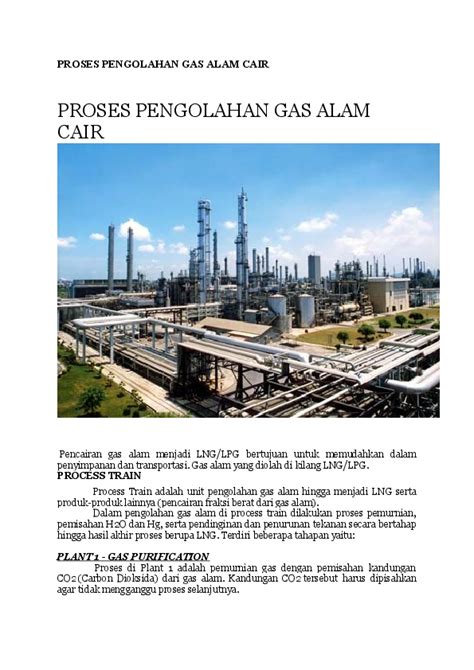 (DOC) PROSES PENGOLAHAN GAS ALAM CAIR | Muhammad Yusuf - Academia.edu