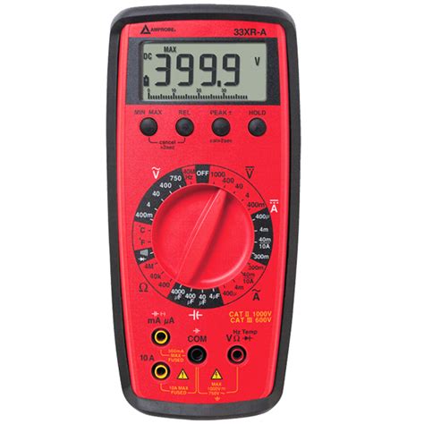 Amprobe 33XR-A Digital Multimeter with Temperature