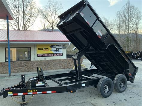 Big Tex Trailers 12SR 12000# TA SR DUMP (83 x 12) 6 SlR SPMT BLACK | Trailers for Sale in Unicoi ...