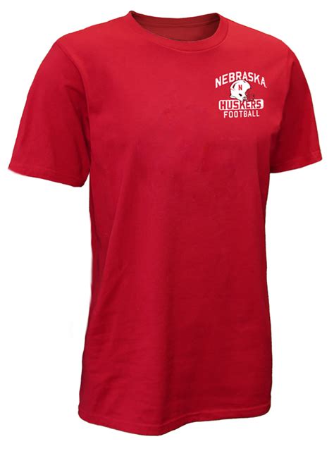 Red 2023 Nebraska Football Schedule SS Tee Western