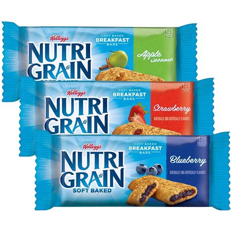 Kellogg's Nutri-Grain Cereal Bars, Variety Pack, 1.3 Oz, 36 Ct - Walmart.com - Walmart.com