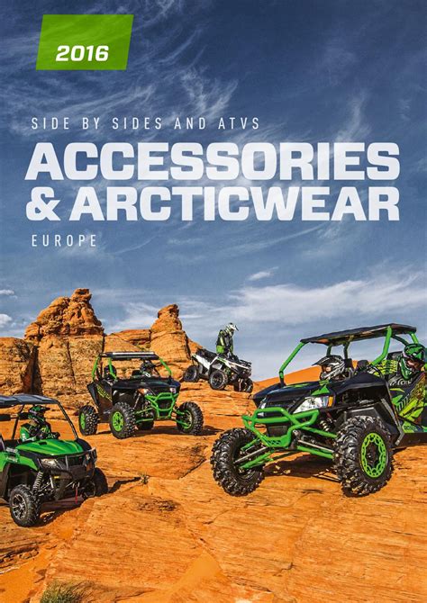 ArcticCat parts and accessories 2016 english by Textron Off Road - Issuu