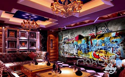 3D Graffiti Wall Art 73 Wall Murals Paper Print Decals Decor Wallpaper ...