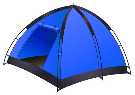 Blue camping tent on white 365975 Vector Art at Vecteezy