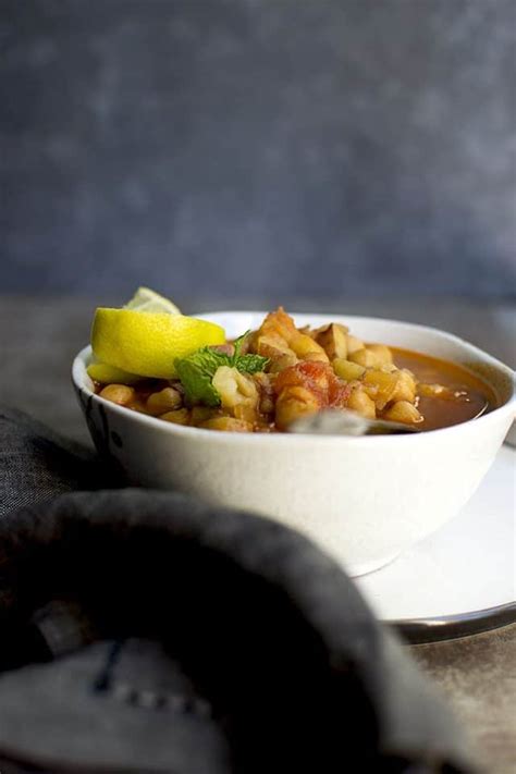 Moroccan Chickpea Soup (Vegan Recipe) - Cook's Hideout