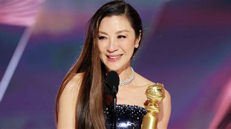 Michelle Yeoh Gives Passionate Speech At Golden Globes For 'Everything ...