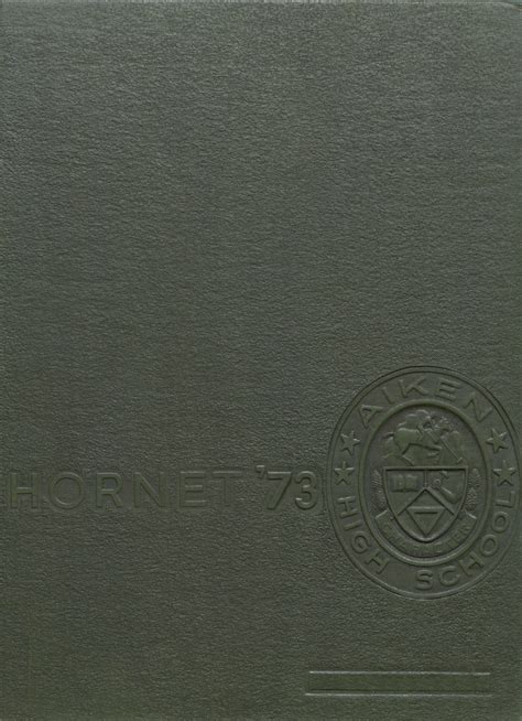 1973 yearbook from Aiken High School from Aiken, South Carolina for sale