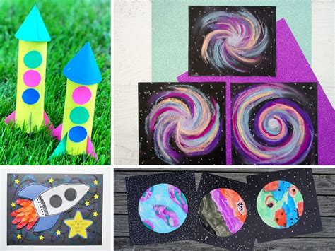 22 Out Of This World Space Crafts For Kids