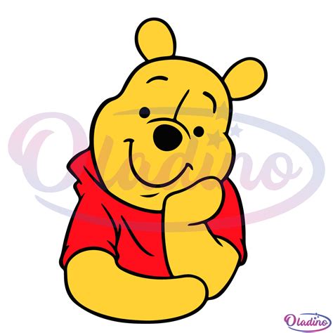 Bear Winnie The Pooh SVG Digital File The Bear Svg - Oladino