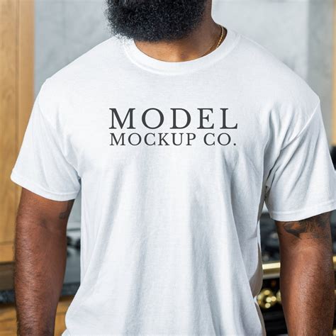 Gildan 64000 Mockup White T-shirt Mockup White Gildan | Etsy