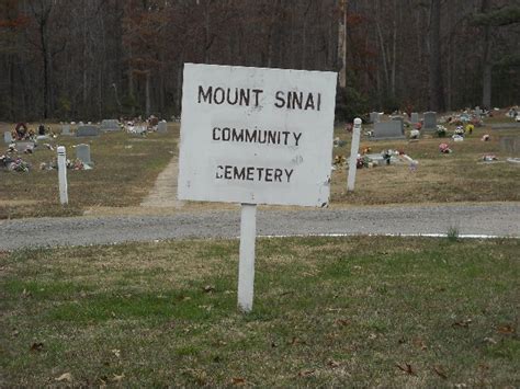 Mount Sinai Memorial Park in Prince George, Virginia - Find a Grave ...