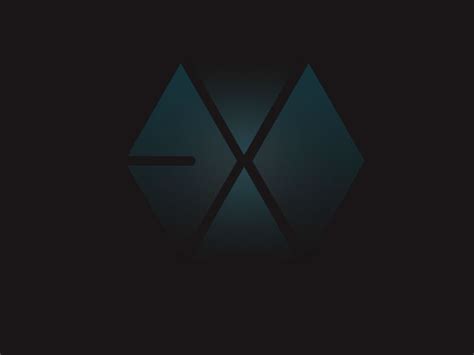 EXO Logo Wallpaper | Exo logo wallpapers, Exo wallpaper hd, Aesthetic desktop wallpaper