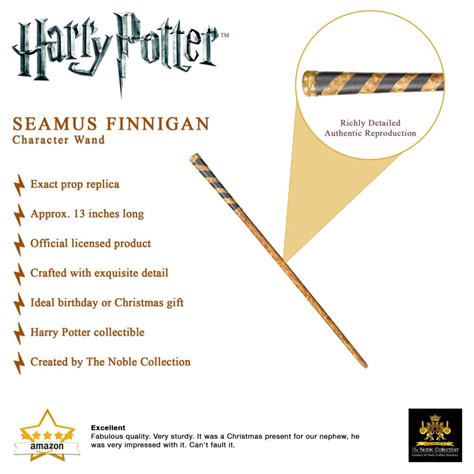 Seamus Finnigan Character Wand - Figuristi Store