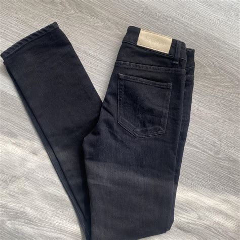 #Acne Jeans# Black regular jeans mid waist 🌈straight... - Depop