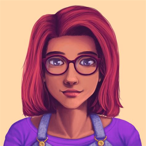 Stardew Valley Maru Portrait by drewsefske on DeviantArt