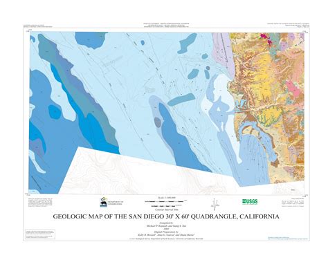 (PDF) GEOLOGIC MAP OF THE SAN DIEGO 30' X 60' QUADRANGLE ...